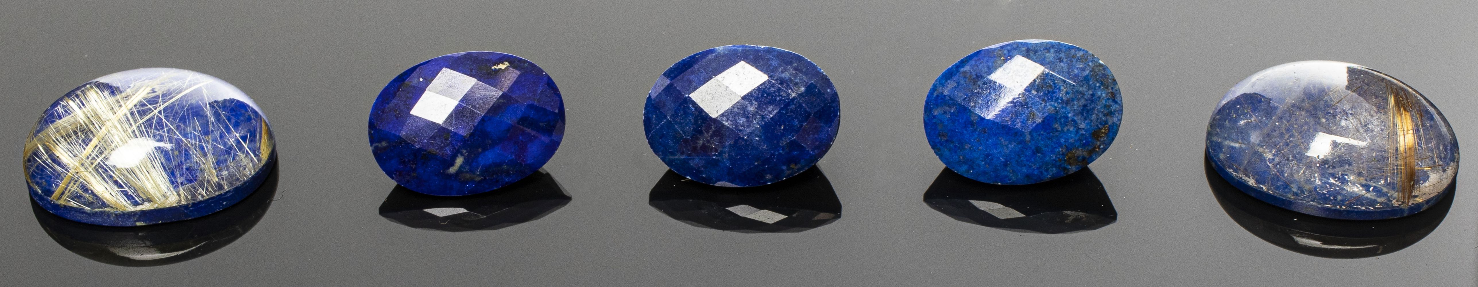 45.1 CTTW. LOOSE OVAL LAPIS