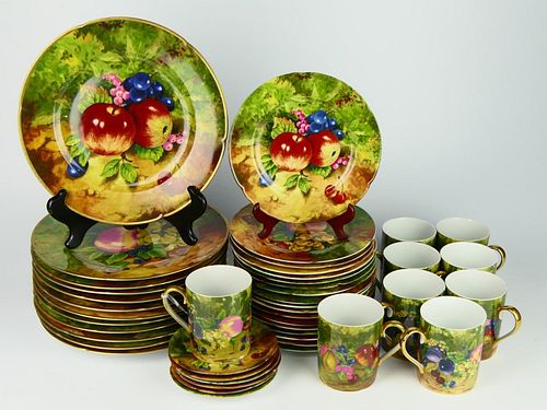 45PC ROCHARD LIMOGES "A T HERITAGE"