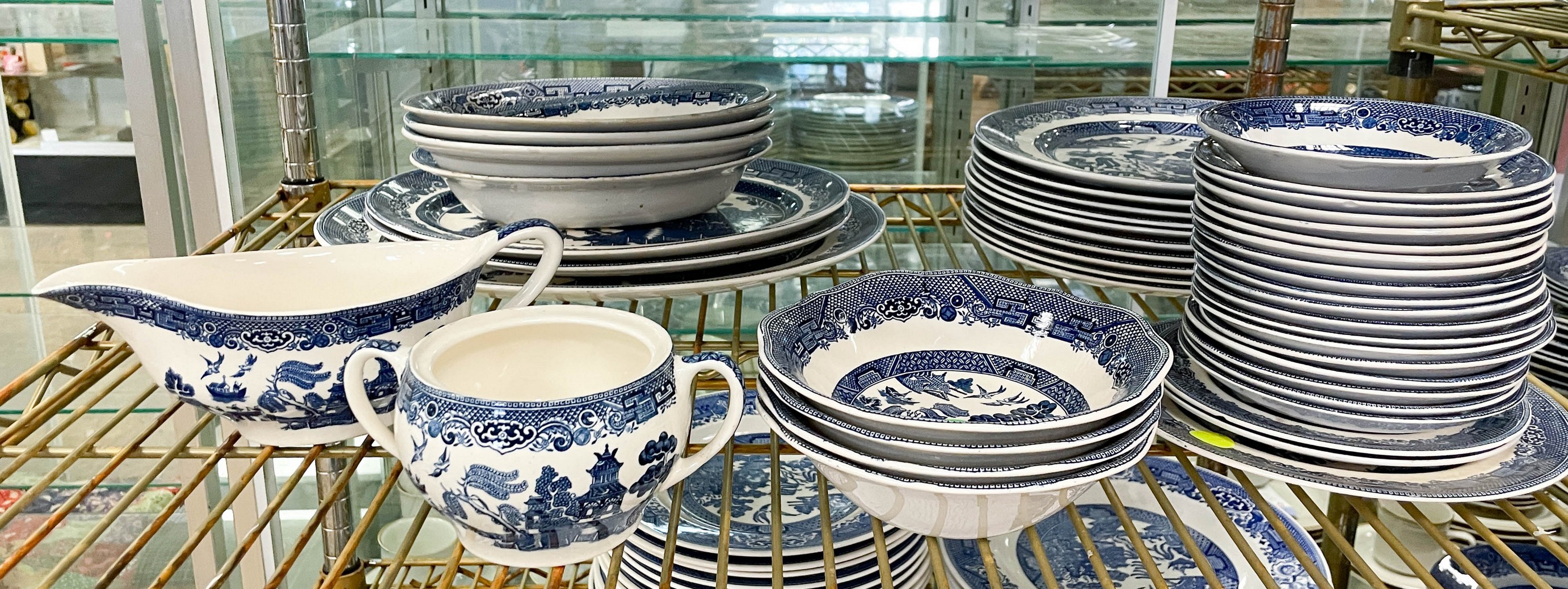 (46) Pcs Johnson Bros porcelain