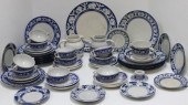 46 PIECES OF DEDHAM POTTERY TO