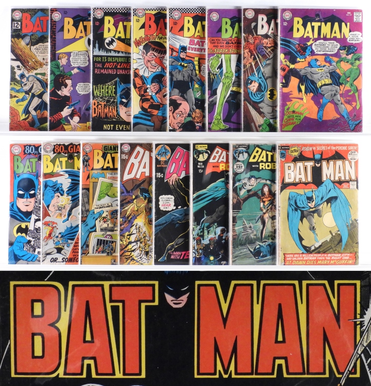 46PC DC COMICS BATMAN #150-#299