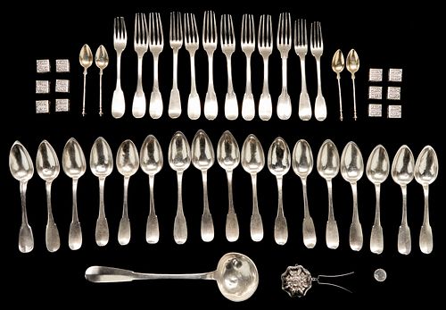 47 PCS. FRENCH FLATWARE PLUS MENU