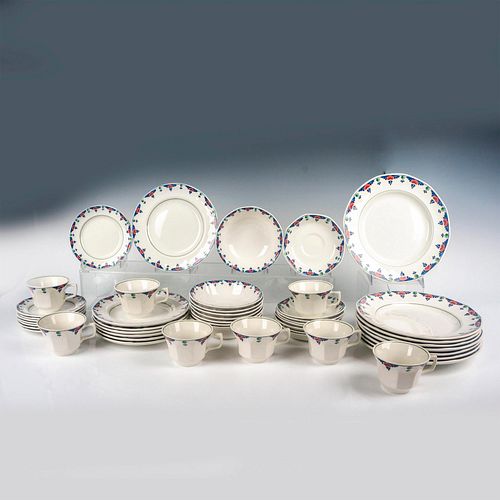 47PC ADAMS IRONSIDE CHINA TABLEWARE