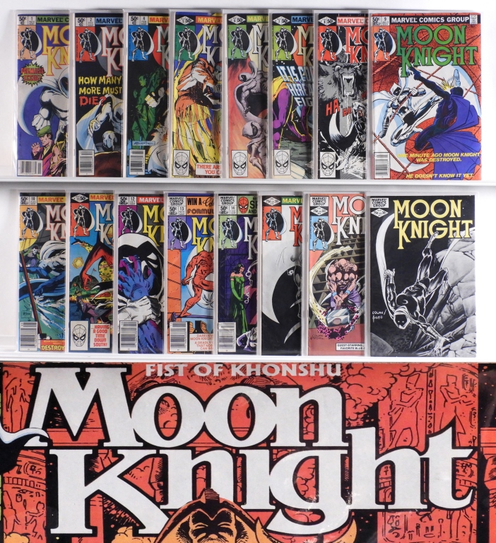 47PC MARVEL COMICS MOON KNIGHT