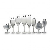 (47PC) ROSENTHAL "IRIS" CRYSTA