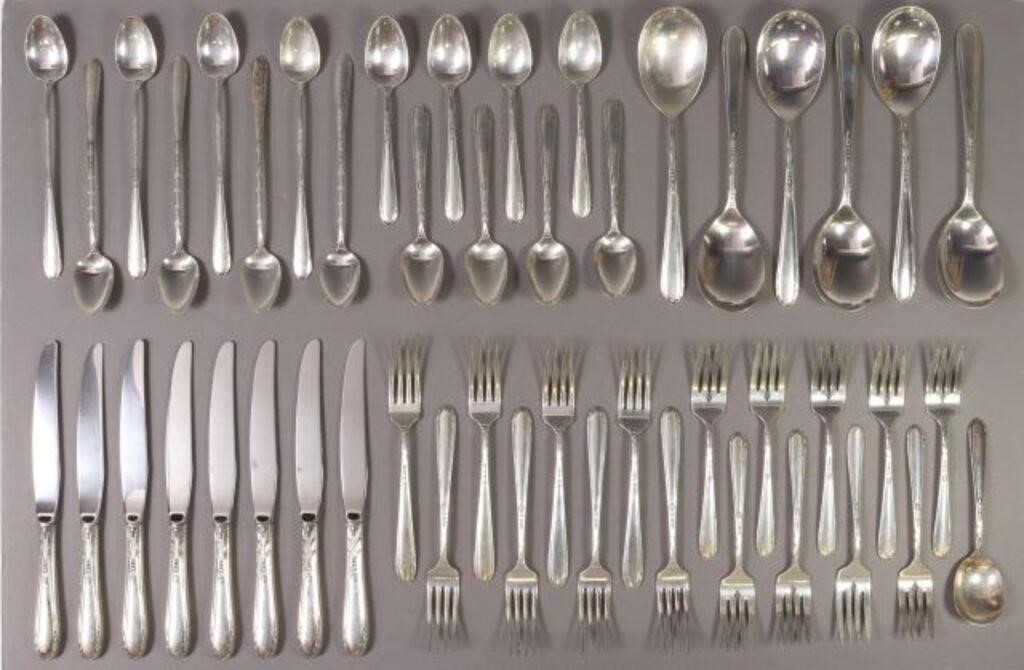 (48) ONEIDA HEIRESS STERLING