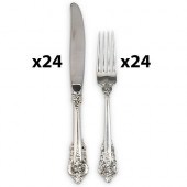 (48 PC) WALLACE GRANDE BAROQUE