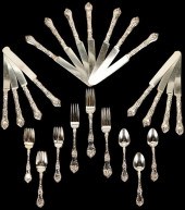 48 PCS. REED & BARTON LES CINQ