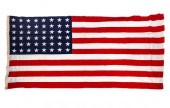 48 STAR FLAG AND 2 FLAG BANNER