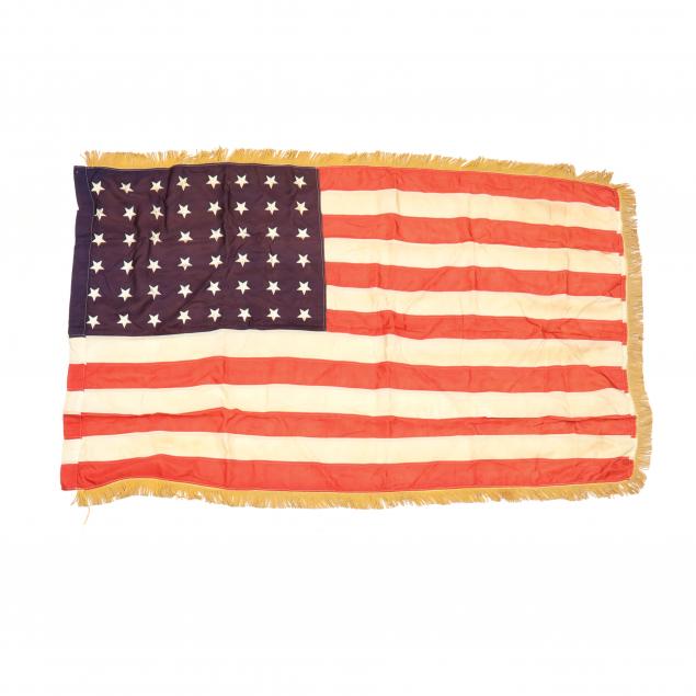 48-STAR SEWN SILK UNITED STATES