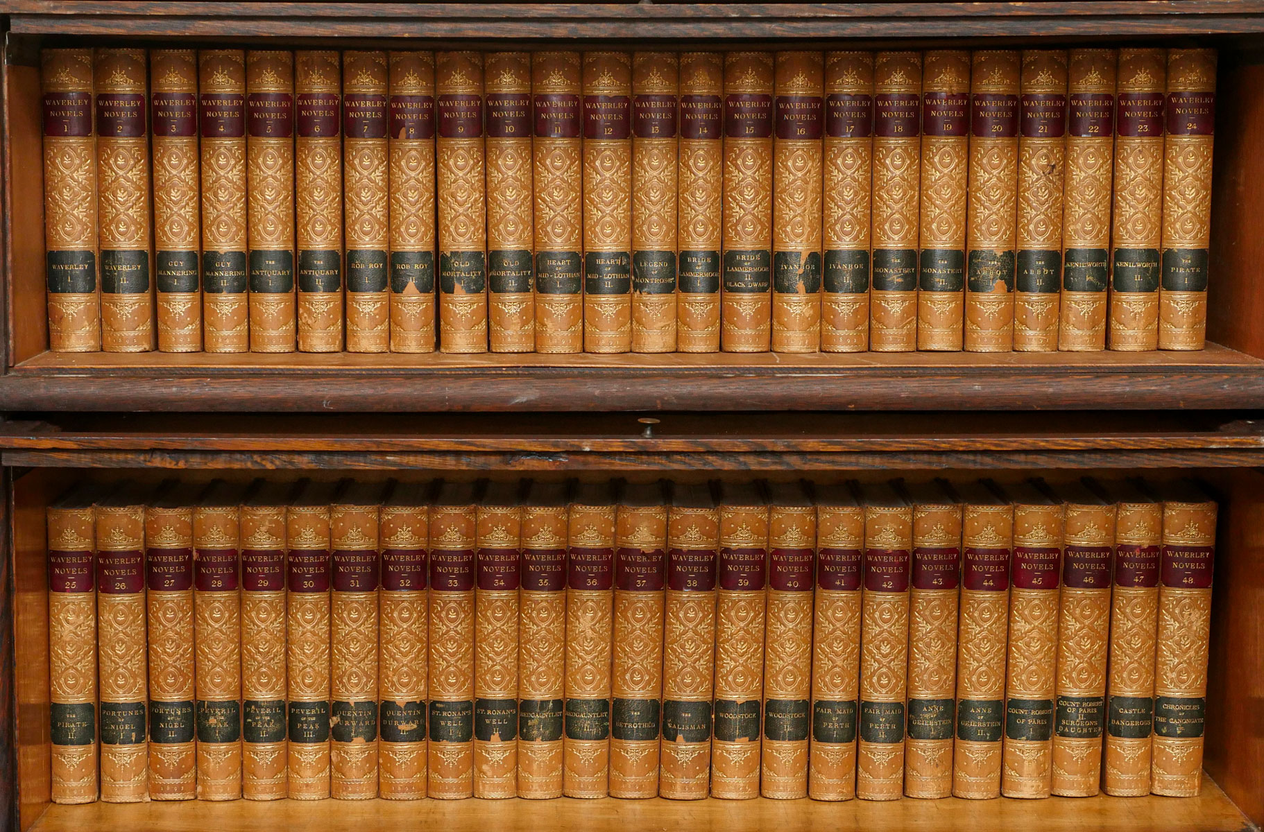 48 VOLUME WAVERLY NOVELS: