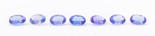 4.80 CTTW. LOOSE OVAL-CUT TANZANITE