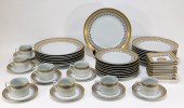 48PC MOTTAHEDEH CHINOISE BLUE