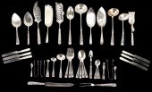 49 PCS VICTORIAN FLATWARE INCL
