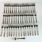 49PC WESTMORLAND SALAD FORKS,