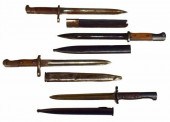 (4)BAYONETS, TURKISH, FN, GERM