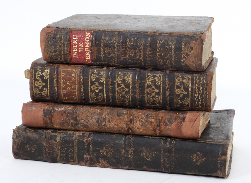4PC 18C ANTIQUARY PORTUGUESE