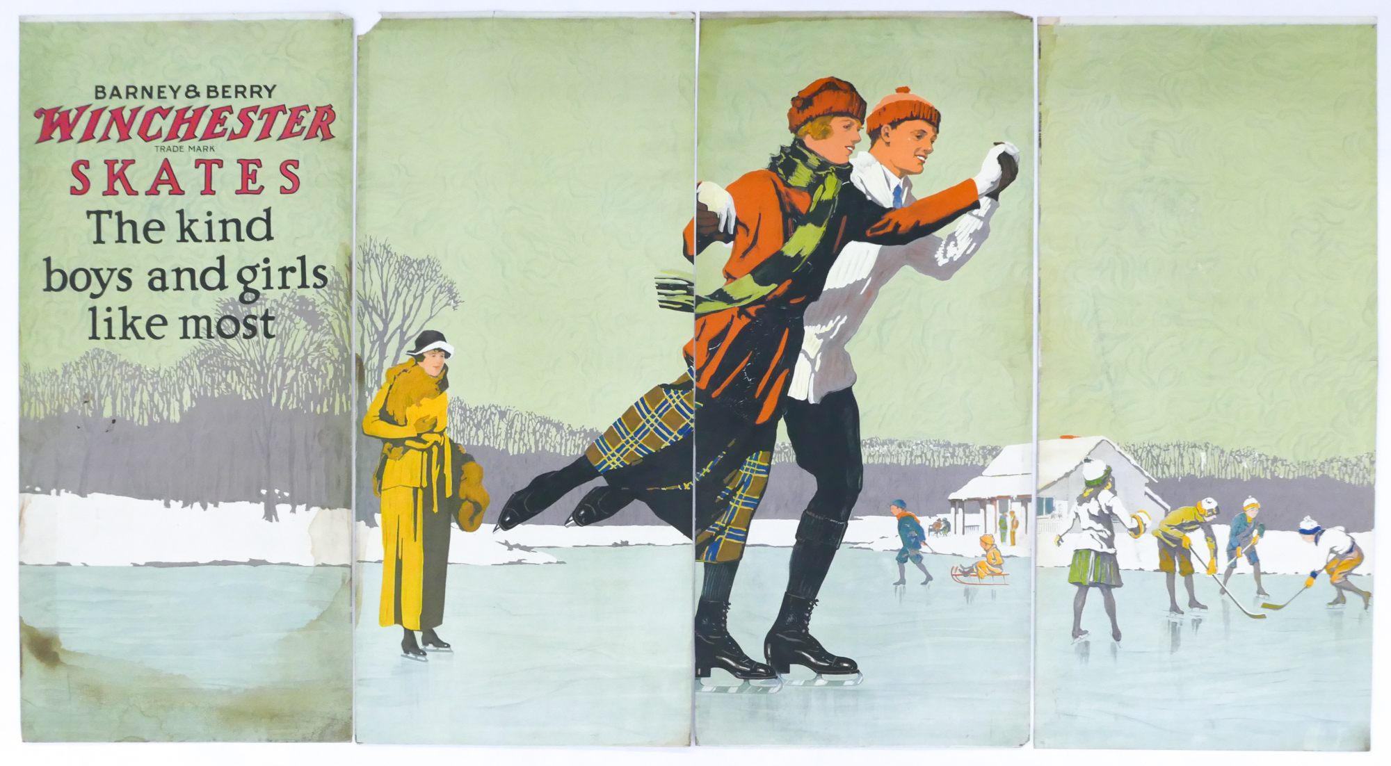 4pc 1920's Winchester Advertising