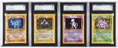 4PC 1999 POKEMON BASE UNL. SGC