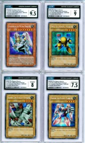 4PC 2003 YUGIOH MAGNET WARRIOR