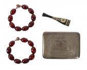 4PC ACCESSORY GROUP: SILVER? M