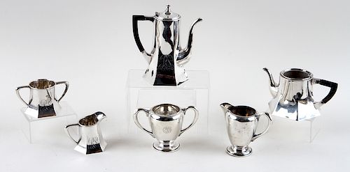 4PC. AMERICAN STERLING TEA