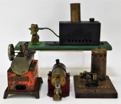 4PC ANTIQUE AMERICAN AND ENGLI