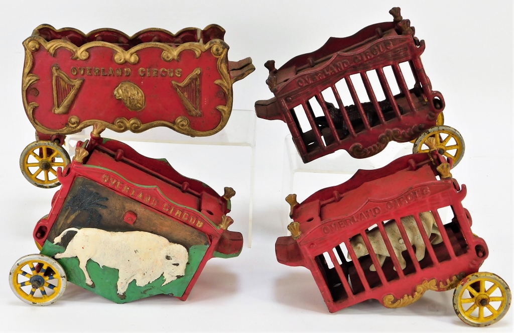 4PC ANTIQUE KENTON OVERLAND