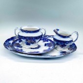 4PC ANTIQUE NEW WHARF POTTERY