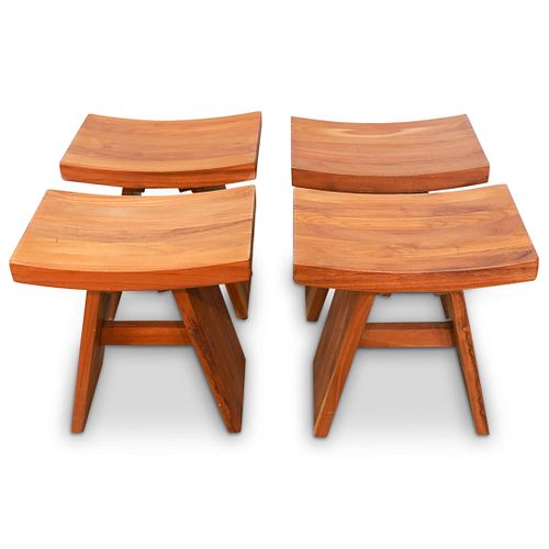 (4PC) AQUATEAK BENCH STOOL