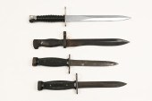 4PC. BAYONET LOT: 1) Spanish M