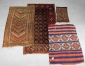 4PC BELOUCH SUMAK KURDISH RUG