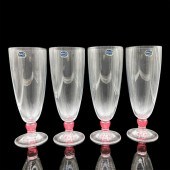 4PC BOHEMIA CRYSTAL DRINKWAREC