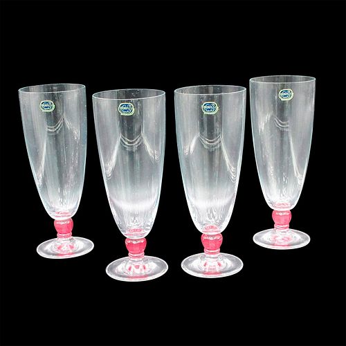 4PC BOHEMIA CRYSTAL DRINKWARESmooth