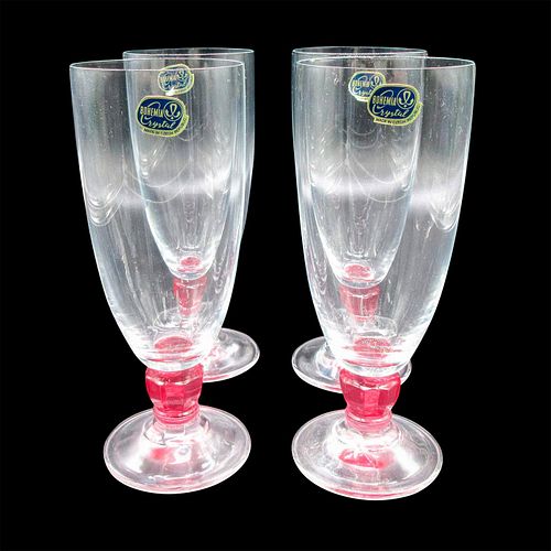 4PC BOHEMIA CRYSTAL WINE