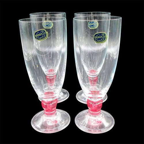 4PC BOHEMIA CRYSTAL WINE