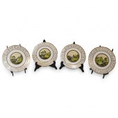 (4PC) BRITISH DERBY PORCELAIN