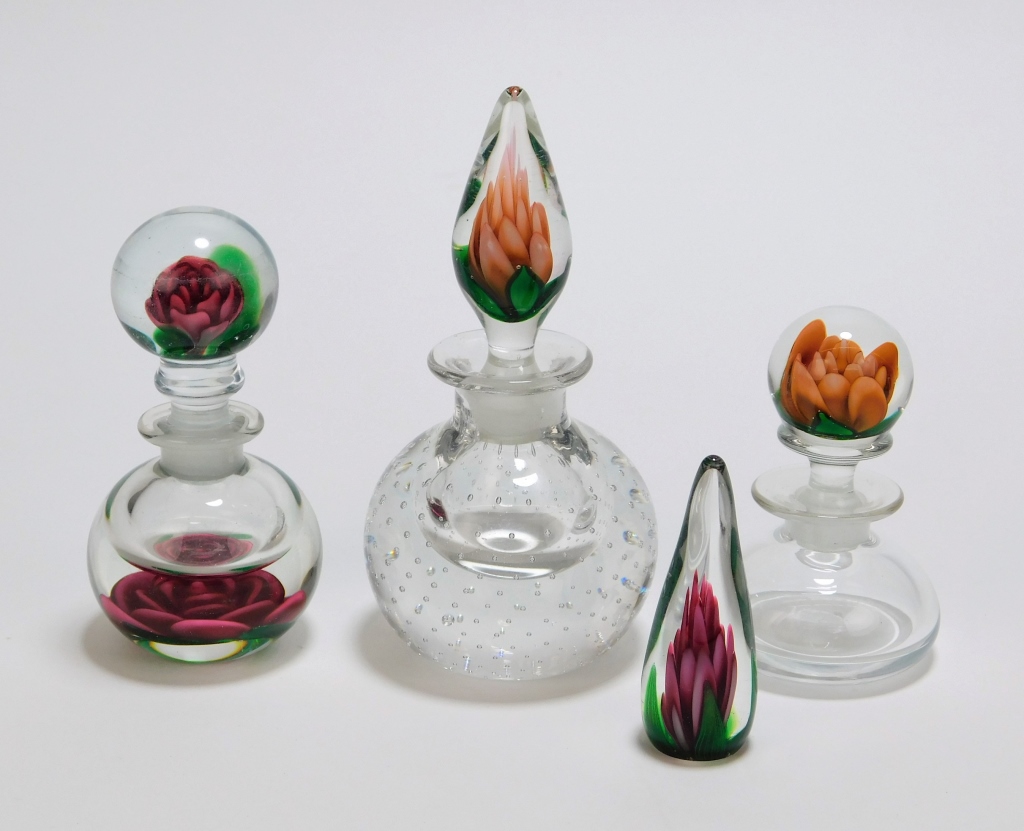 4PC CHARLES KAZIUN JR. GLASS