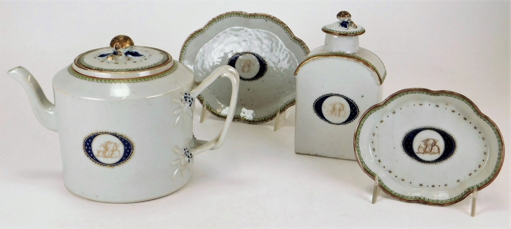4PC CHINESE EXPORT PORCELAIN