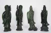 4PC CHINESE STONE GUANYIN & SH