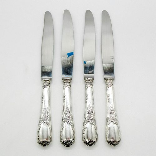4PC CHRISTOFLE MARLY PATTERN SILVER