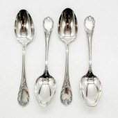 4PC CHRISTOFLE MARLY PATTERN S
