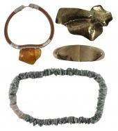4PC COSTUME JEWELRY GROUP: ACC