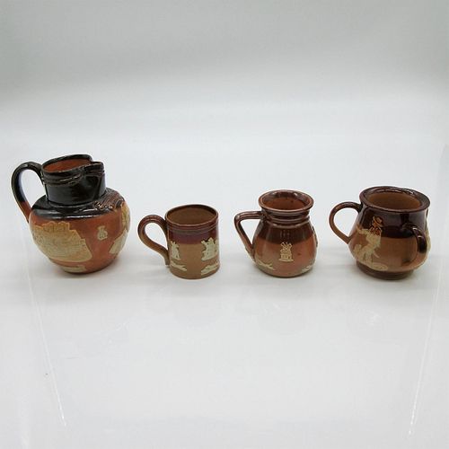 4PC DOULTON LAMBETH STONEWARE