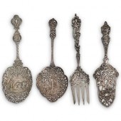 (4PC) FIGURAL OPEN WORK STERLI