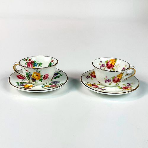 4PC FOLEY EB CO MINI BONE CHINA