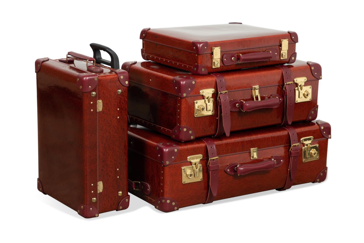 4PC GLOBE-TROTTER VINTAGE CENTENARY