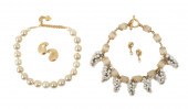 4PC GOLD-TONE JEWELRY GROUP: C