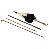 4PC GROUP OF WALKING STICKS, C