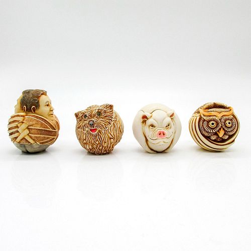4PC HARMONY KINGDOM ROLY POLY